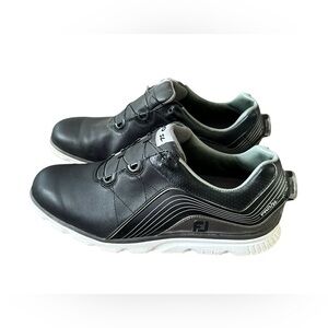 FootJoy Black and White Men's ⛳️ Golf Sneakers - Pro/SL Style